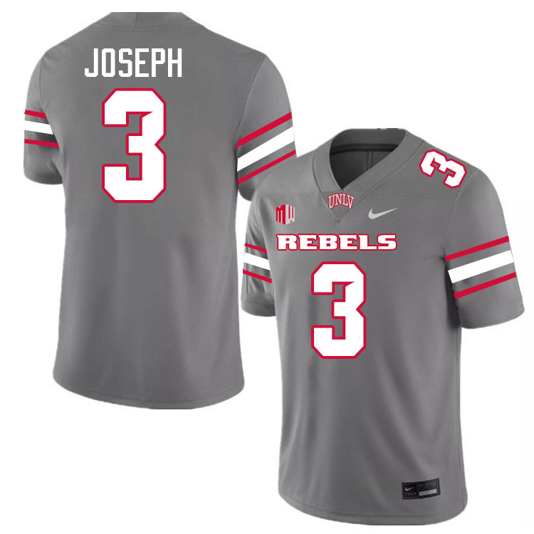 Jaheem Joseph UNLV Jersey,UNLV Rebels Football Uniforms,Jerseys,Gears-Grey